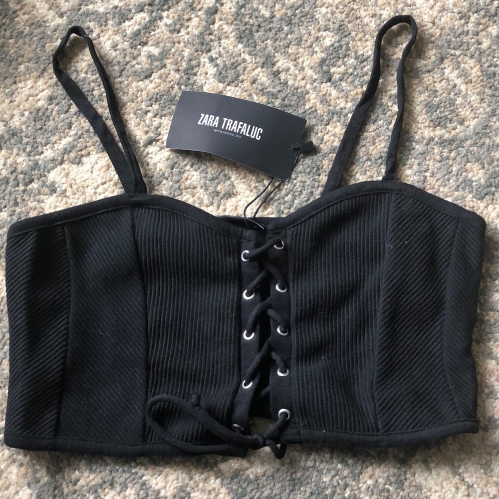 ZARA crop top. Brand new
